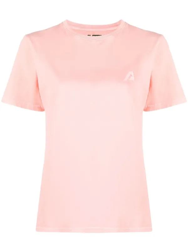AUTRY オートリー 今期新作 25SS ロゴ Tシャツ トップス ピンク