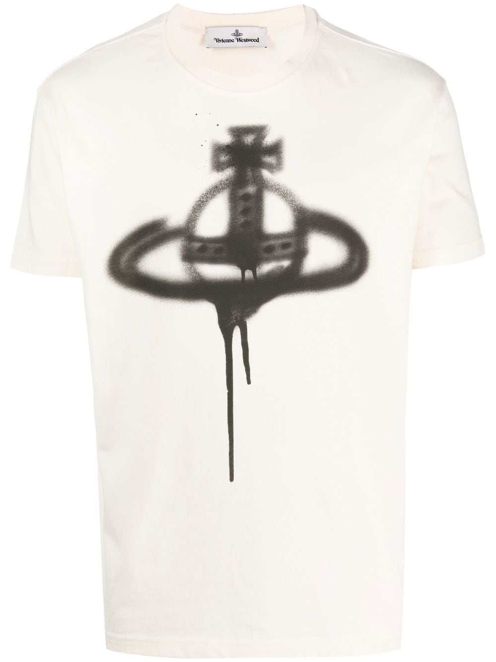 Vivienne Westwood graffiti-logo T-shirt - Farfetch