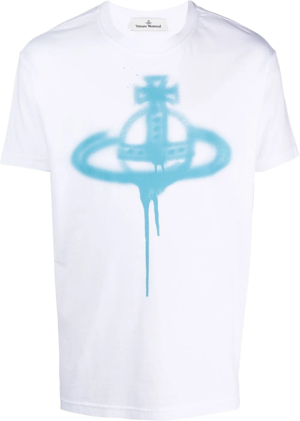 

Vivienne Westwood spray orb-print T-shirt - White