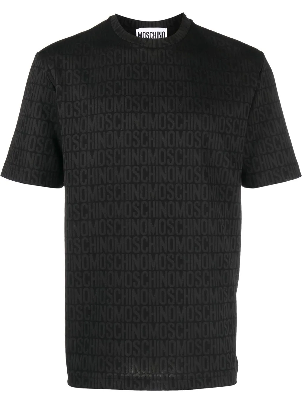 

Moschino logo-print short-sleeved T-shirt - Black