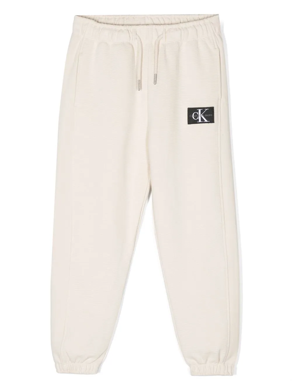 

Calvin Klein Kids pants con parche del logo - Neutro