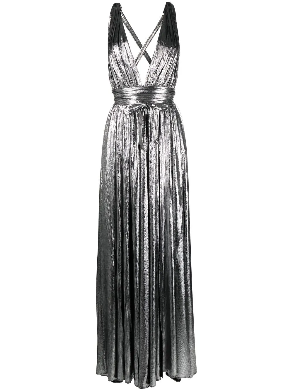 

Retrofete Tova satin sleeveless dress - Silver