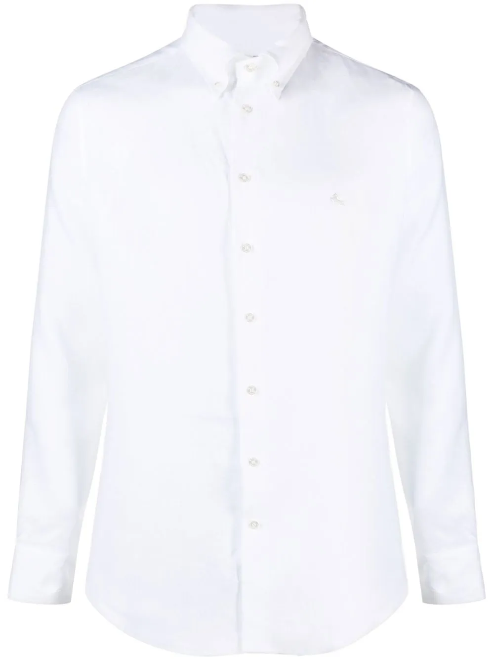 

ETRO camisa manga larga con botones - Blanco