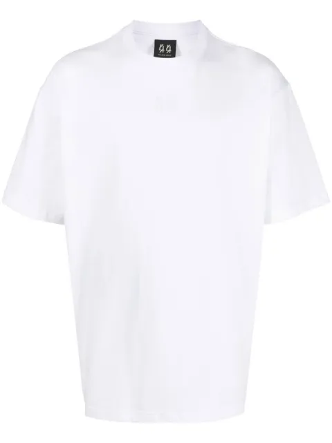 44 LABEL GROUP rear logo-print detail T-shirt