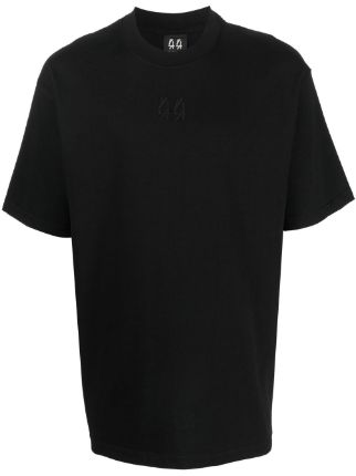 44 LABEL GROUP embroidered-logo Detail T-shirt - Farfetch