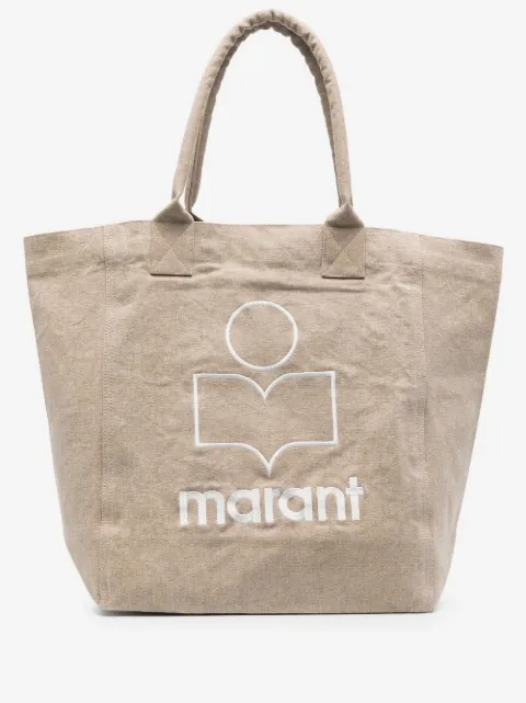ISABEL MARANT sac cabas Yenky à logo brodé