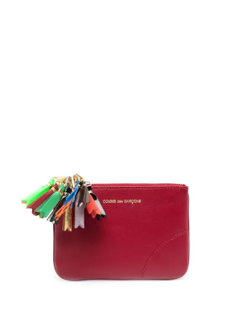 Comme Des Garçons Wallet portefeuille zippé en cuir