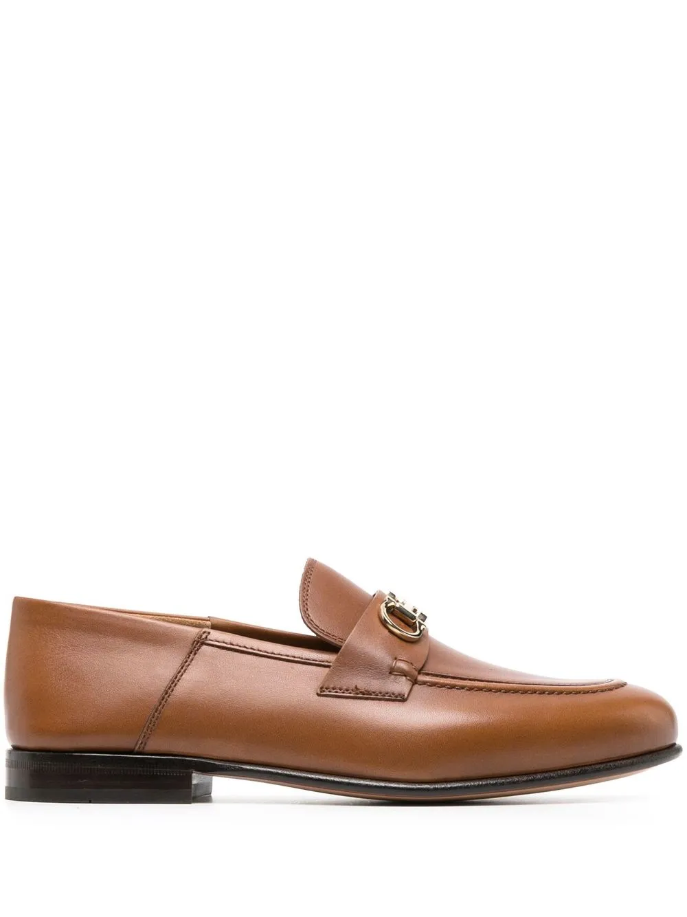 

Ferragamo Gancini flat loafers - Brown