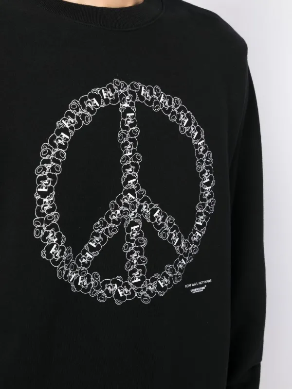 Love moschino deals peace sweatshirt