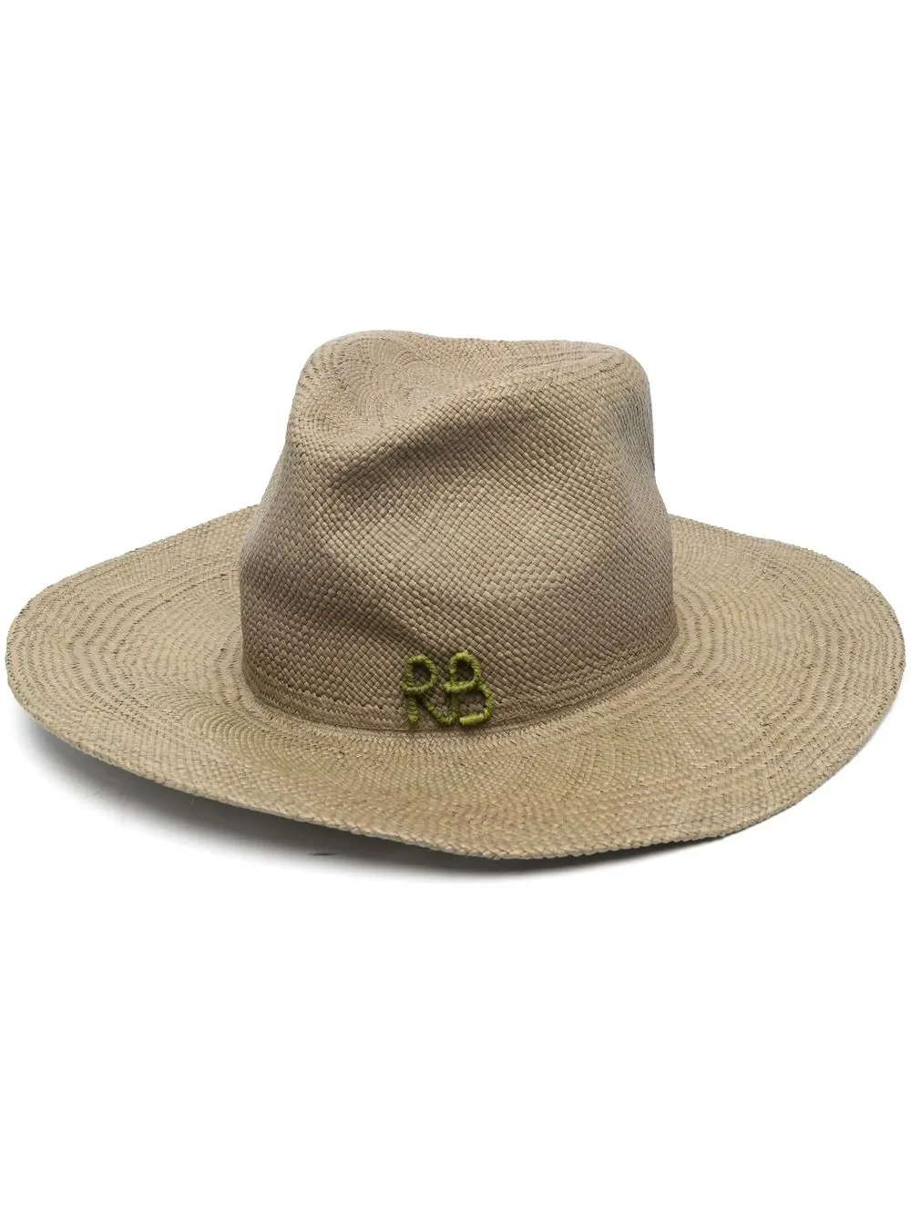 

Ruslan Baginskiy embroidered-logo sun hat - Green