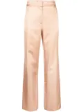 A.L.C. straight-leg satin trousers - Neutrals
