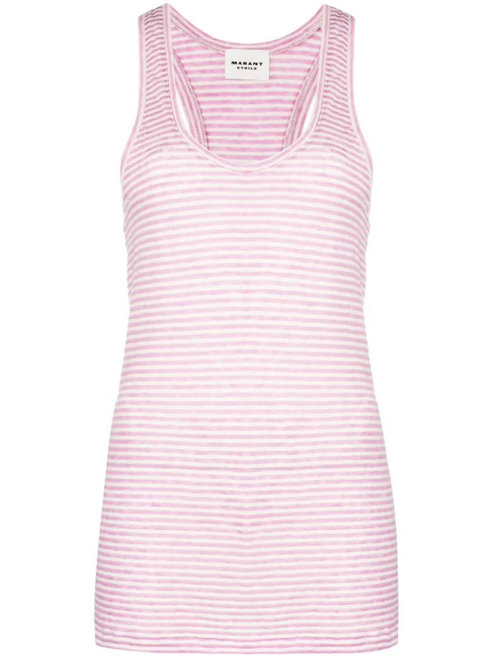 MARANT ÉTOILE Striped Tank Top - Farfetch