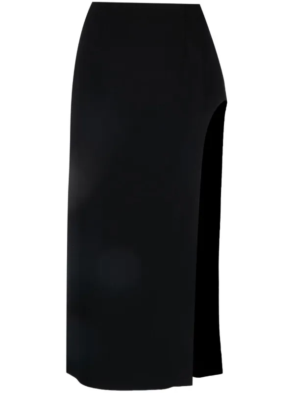 スカート Giuseppe Di Morabito Skirts Giuseppe Di Morabito high-waisted side-slit Skirt | Black