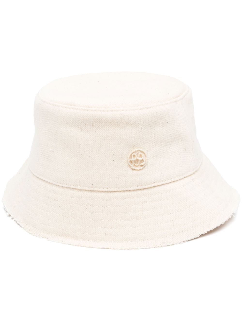 Ruslan Baginskiy Embroidered-logo Bucket Hat In Neutrals