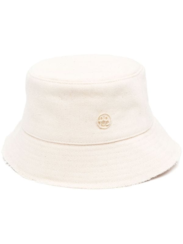 Ruslan Baginskiy logo-embroidered Crocheted Bucket Hat - Farfetch