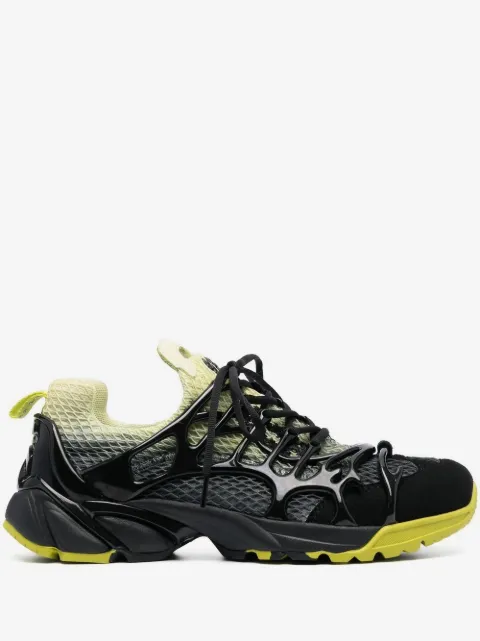 44 LABEL GROUP panelled-design low-top sneakers