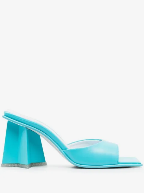 Chiara Ferragni square-toe block-heel sandals