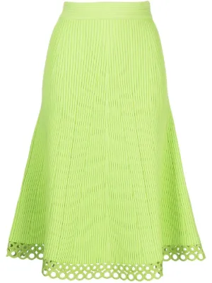 スカート Simkhai Dottie Aline Midi Skirt Dottie Aline Midi Skirt - Black | SIMKHAI