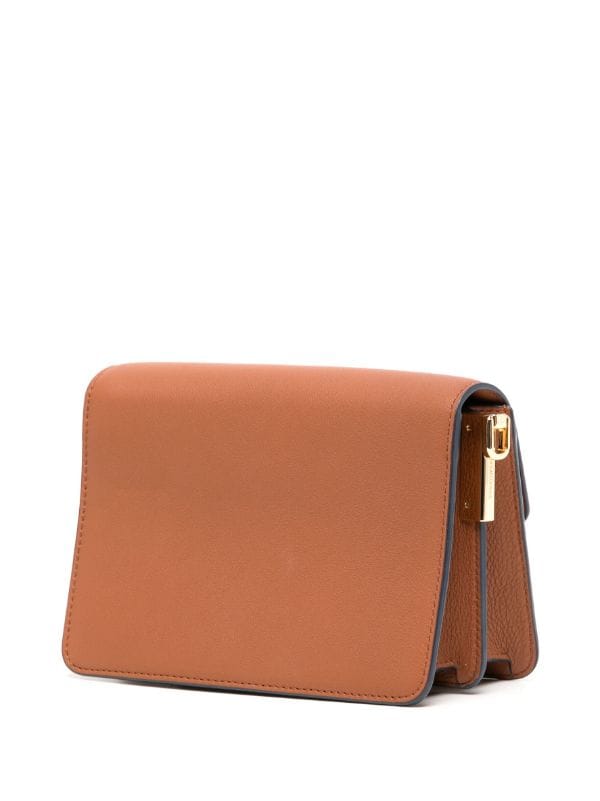 Strathberry Mini East/West Leather Shoulder Bag