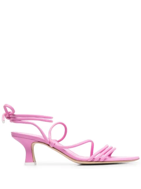 3juin 60mm ankle tie-fastening sandals 323SC016J0770Y54 - 0