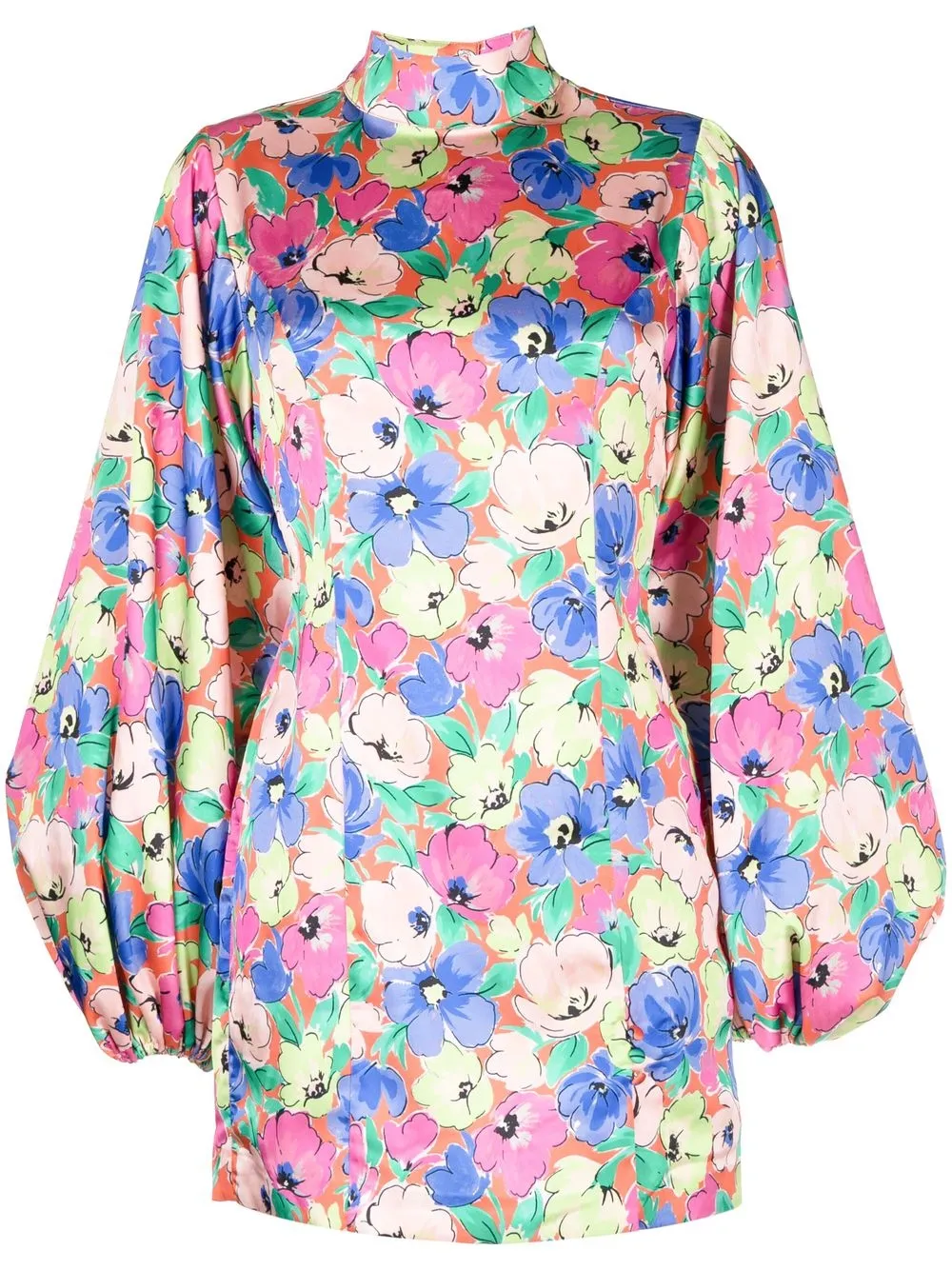 

ROTATE floral-print mini dress - Multicolour