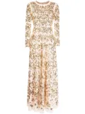 Needle & Thread sequin-embellished maxi dress - Pink