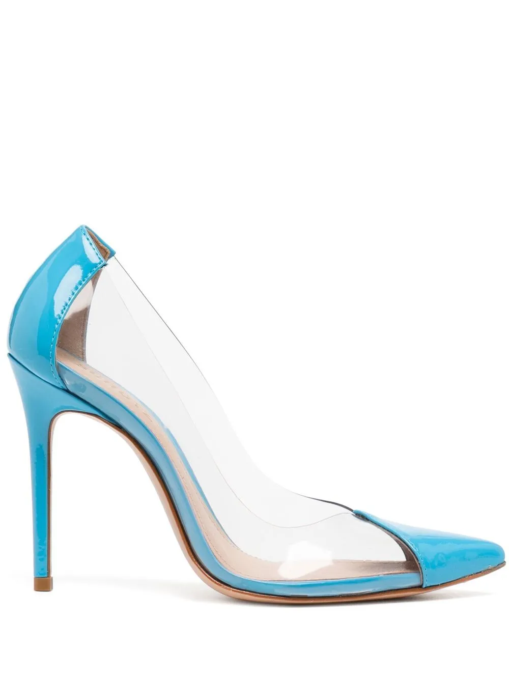 

Schutz 100mm patent-leather pumps - Blue