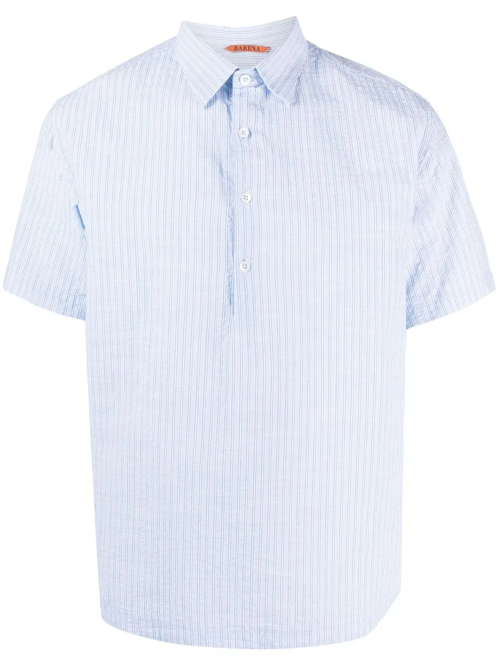 

Barena striped short-sleeved shirt - Blue