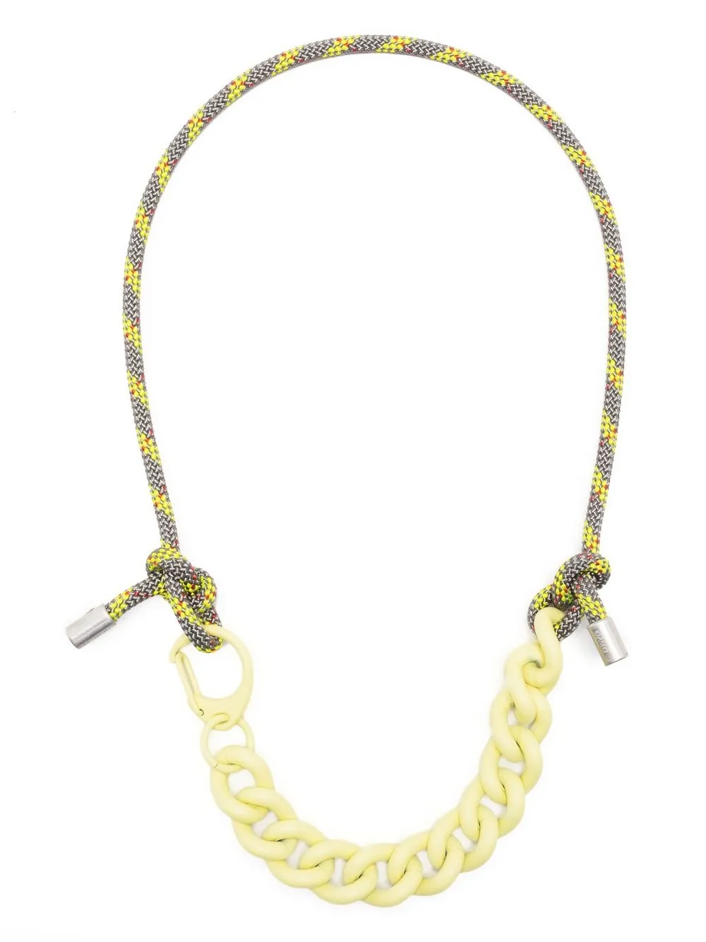 Oamc Chain Rope Necklace In Gelb