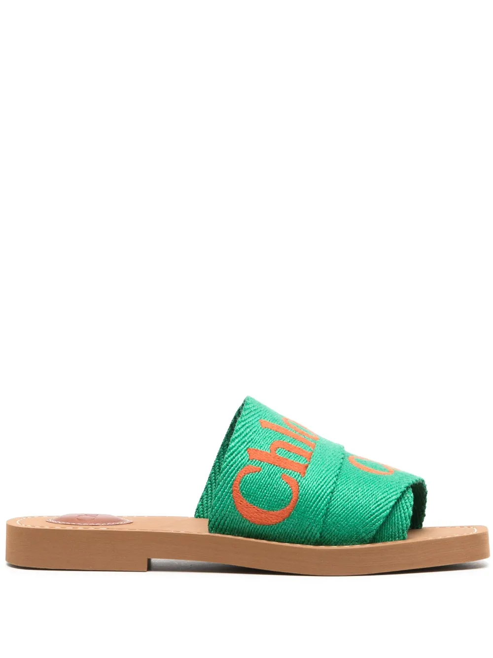 Woody flat mule chloe sales