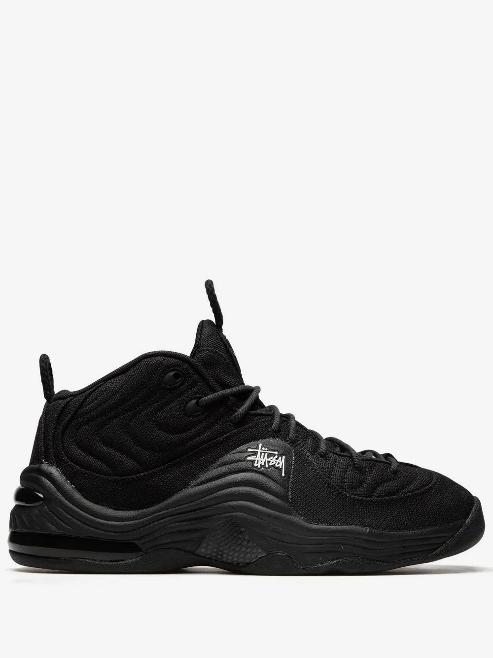 Nike 나이키 X 스투시 에어 페니 2 하이탑 스니커즈 | 블랙 | Image 1