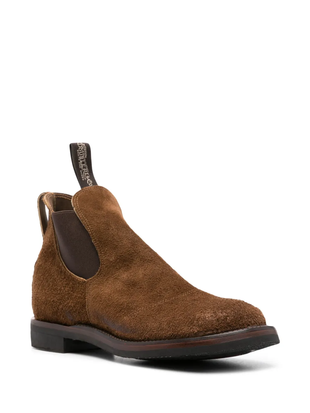 Ralph Lauren RRL Congress suede ankle Chelsea boots - Bruin