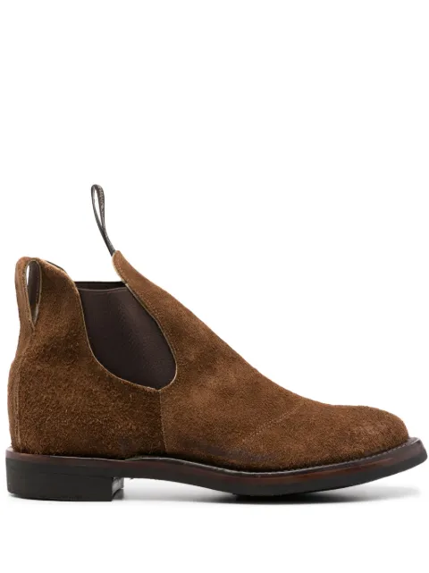 Ralph Lauren RRL Congress suede Chelsea boots