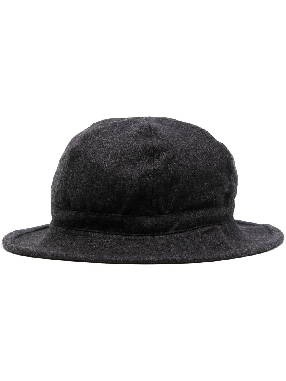 

The Power For The People wool flat brim hat - Black