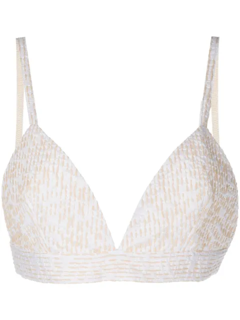 Rosetta Getty top tipo brasier 
