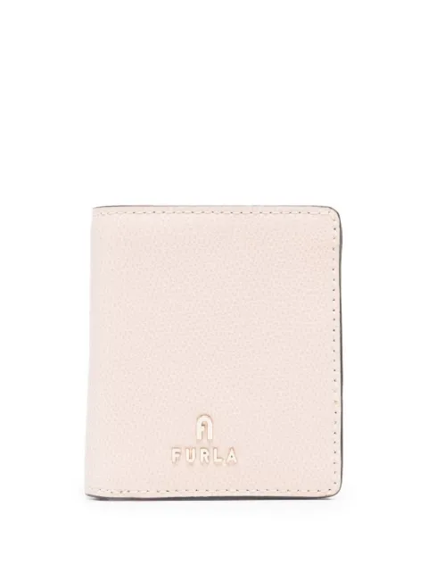 Furla cartera con placa del logo
