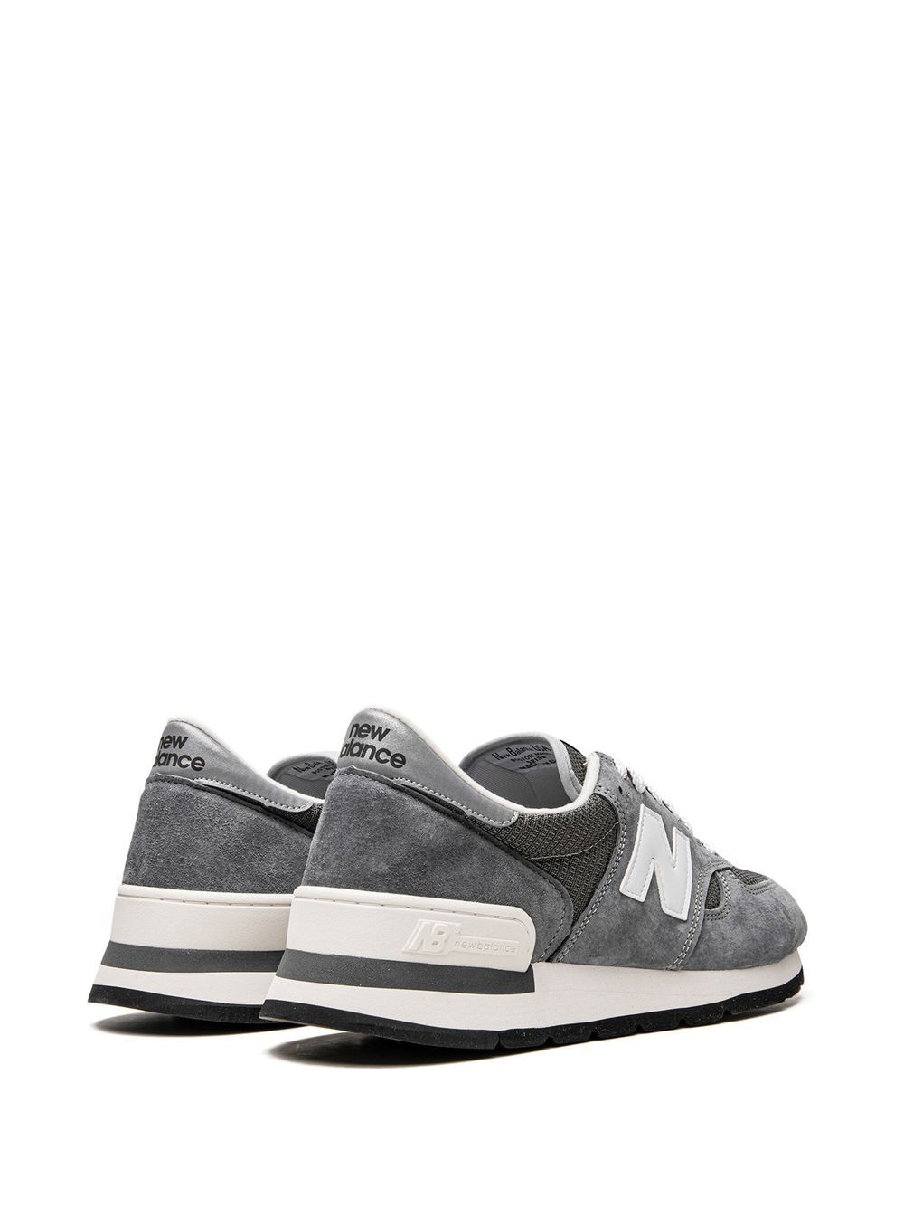 Shop New Balance 990 Made In Usa"grey" Sneakers