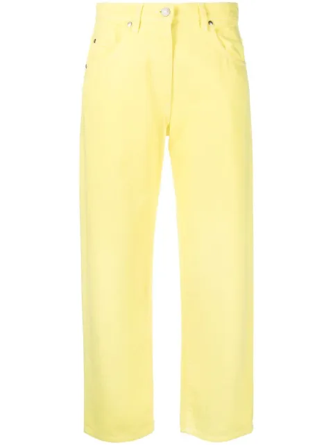 MSGM cropped straight-leg jeans