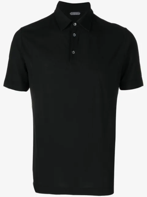 Zanone short-sleeve cotton polo shirt