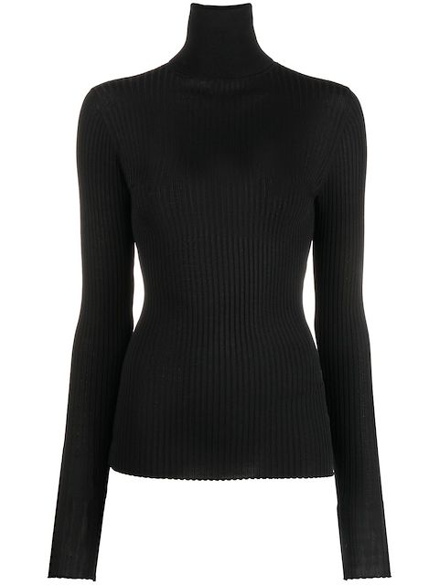 Dodo Bar Or Gerippter Rollkragenpullover