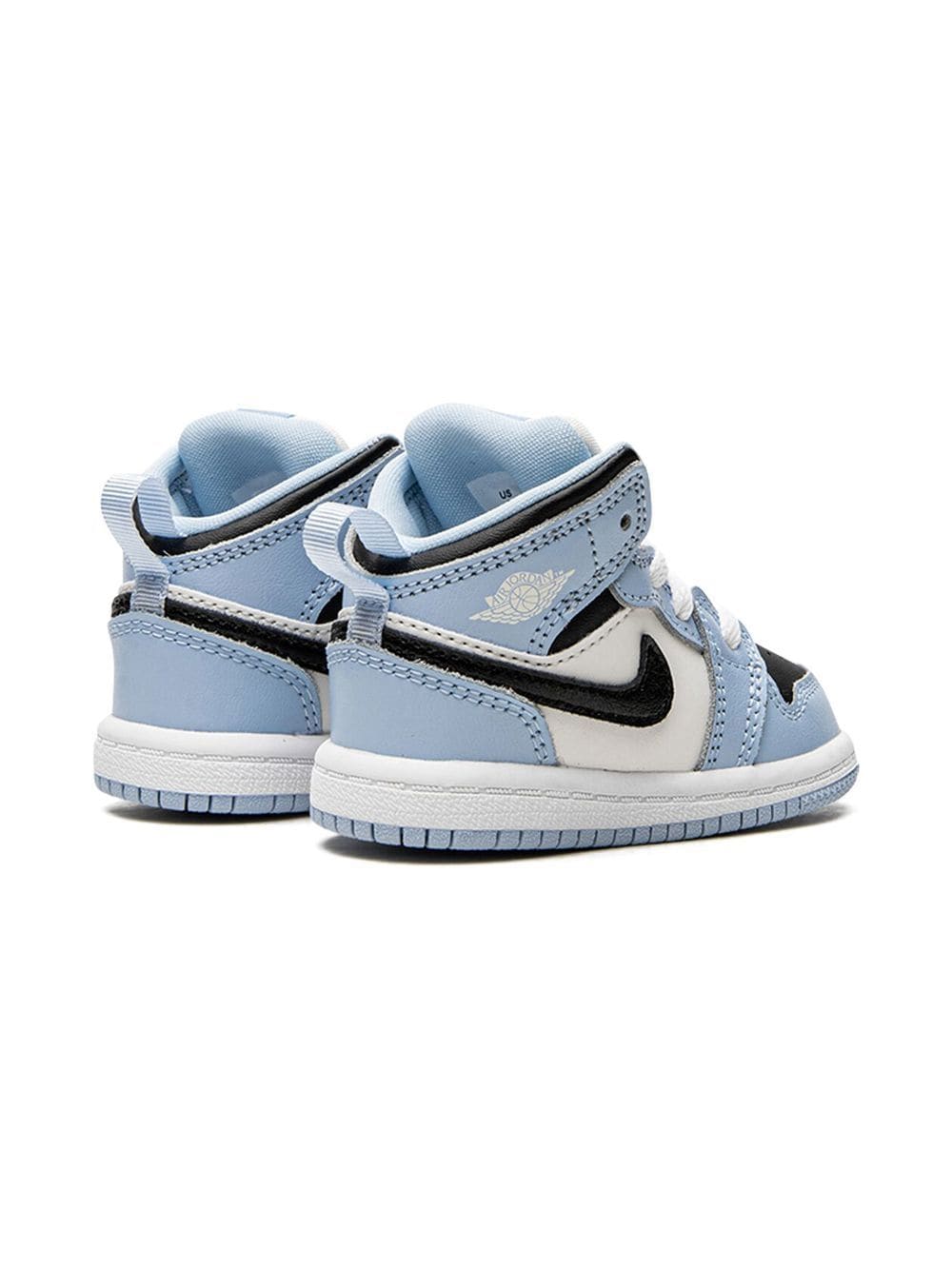 Shop Jordan Air  1 Mid "ice Blue" Sneakers