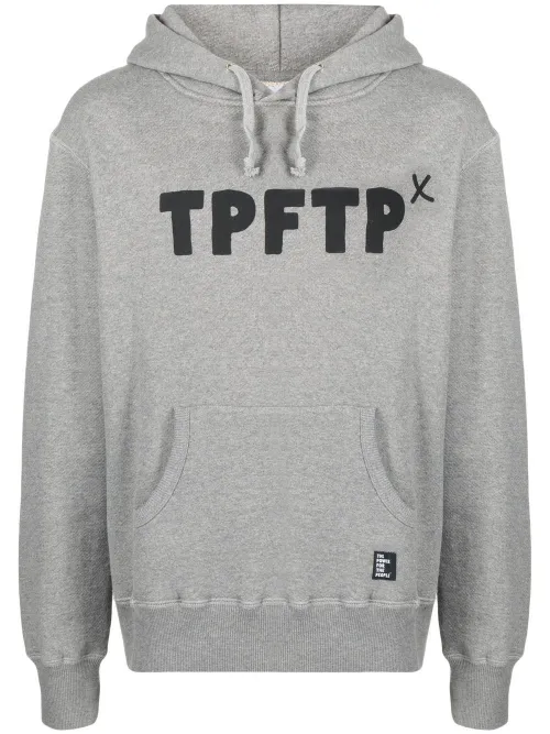 Hoodie à logo imprimé - The Power For The People - Modalova