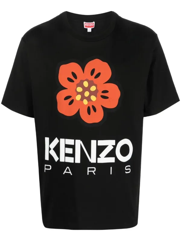 Kenzo logo-print short-sleeve T-shirt - Farfetch