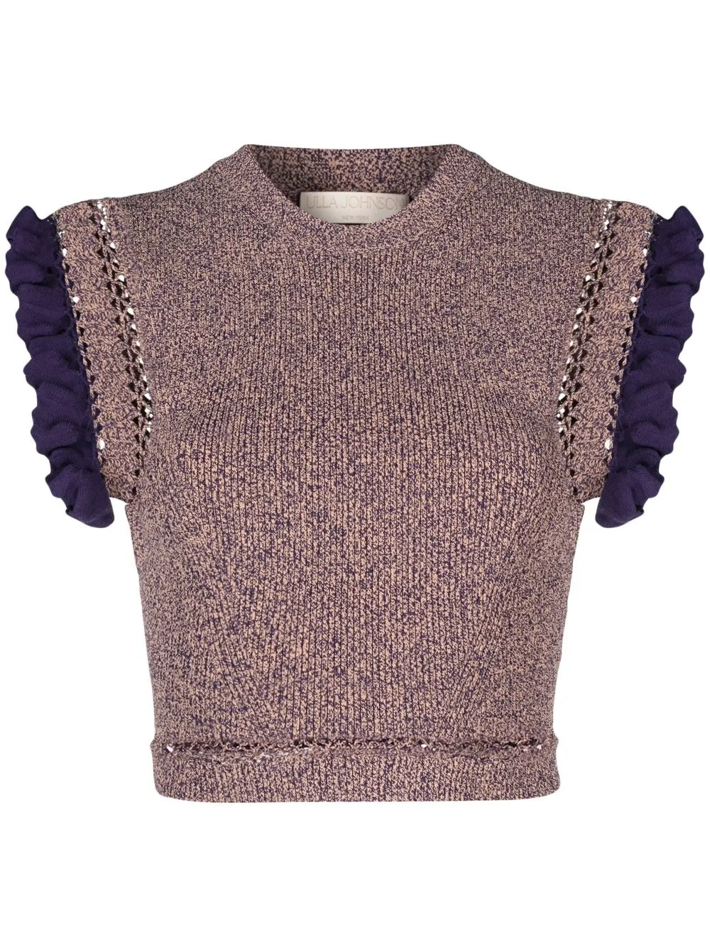 

Ulla Johnson top tejido Shila - Morado