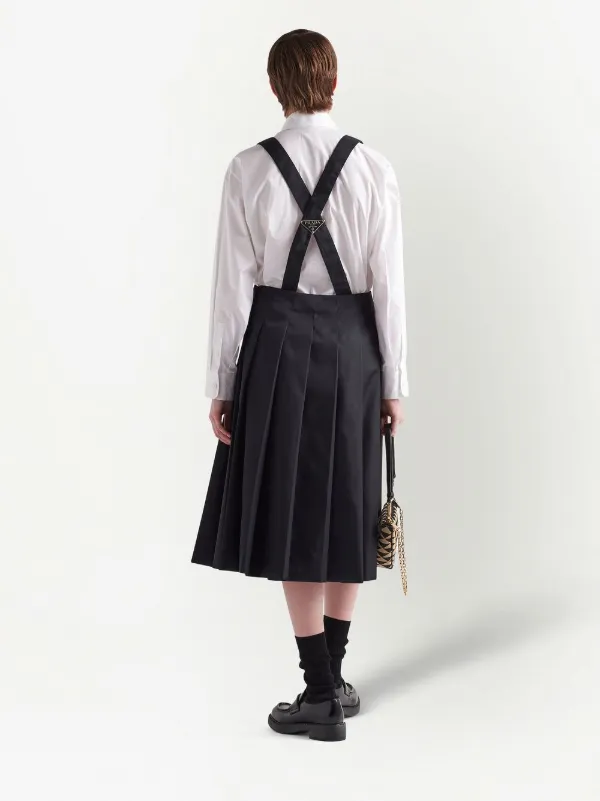 Prada high-waisted Pleated Skirt - Farfetch