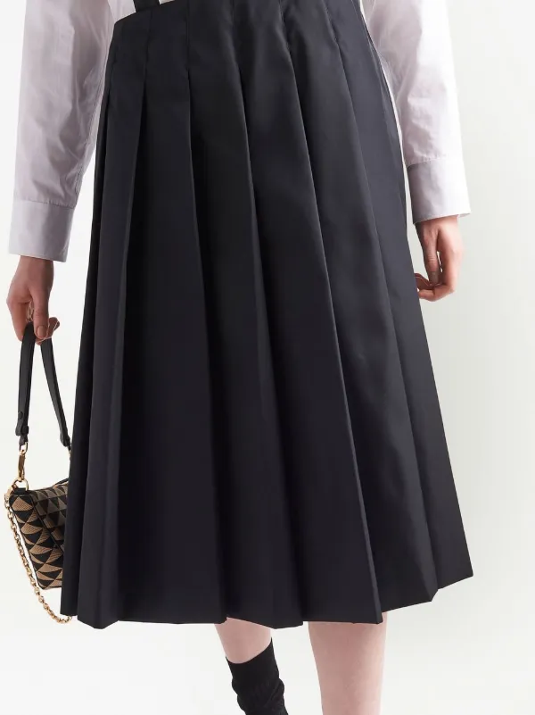 Prada Re-Nylon Pleated Skirt - Farfetch