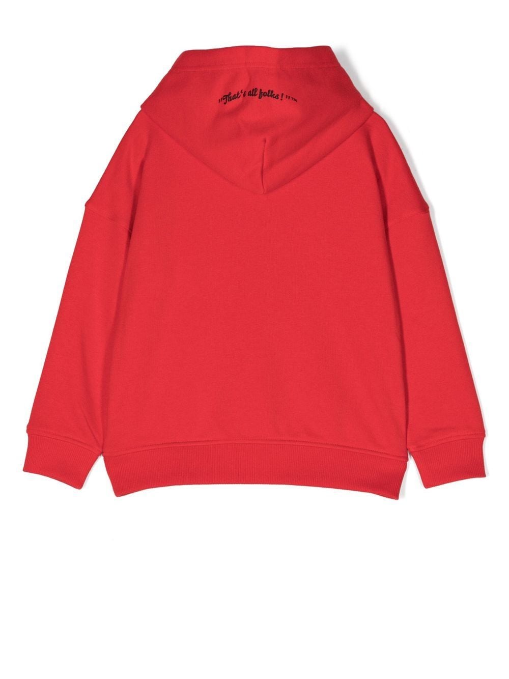 Shop Bosswear Bugs Bunny Print Hoodie In Red