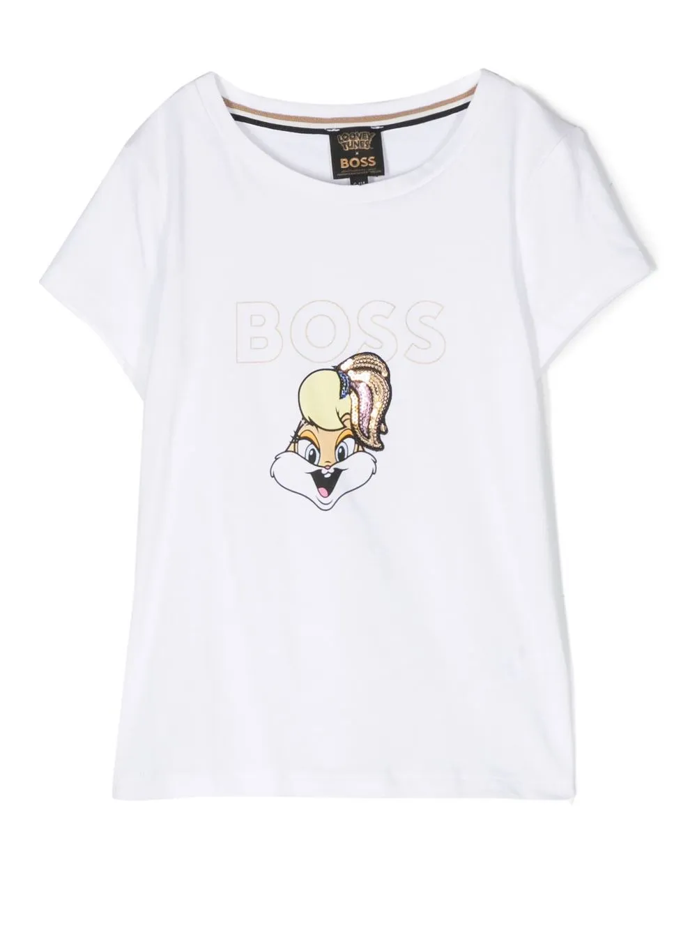 

BOSS Kidswear playera con logo de BOSS Kidswear x Looney Tunes - Blanco