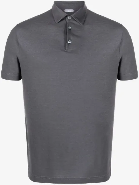 Zanone Ice cotton polo shirt