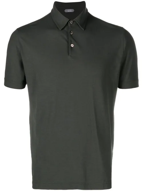 Zanone polo Ice en coton - Vert - Zanone - Modalova